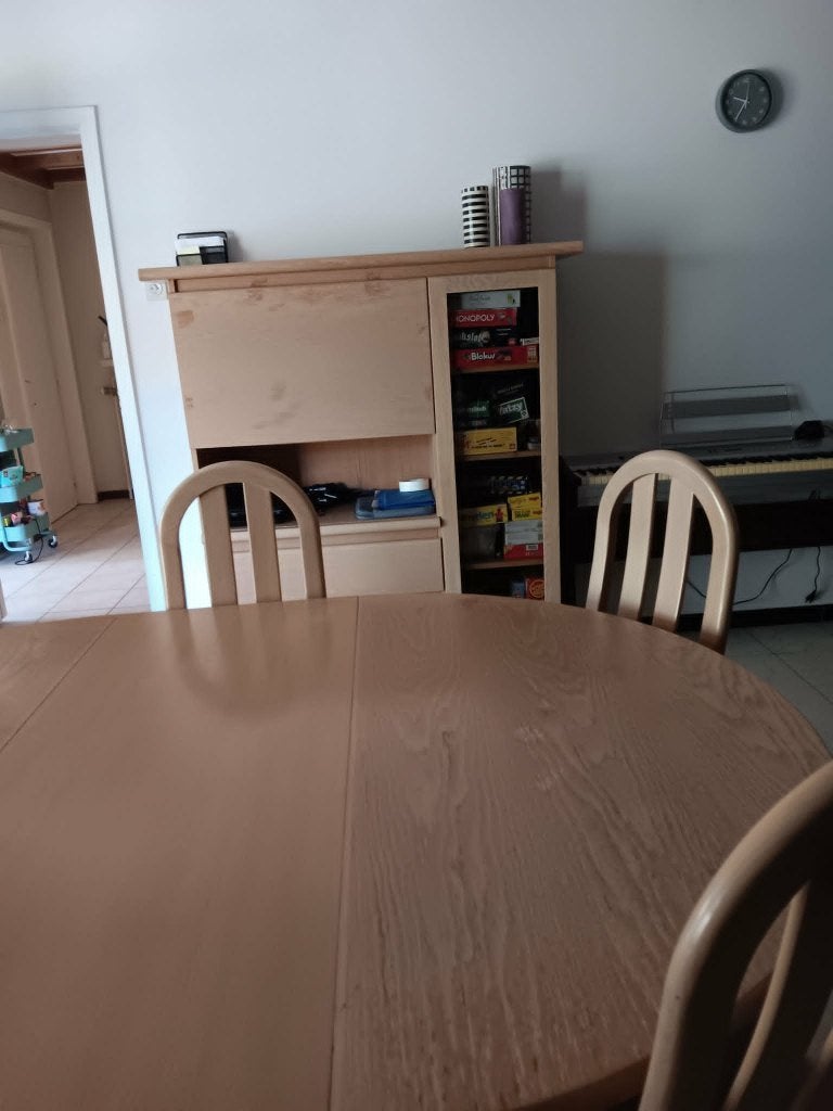 Eetkamer, Ophalen, Gebruikt, 4 tot 6 stoelen