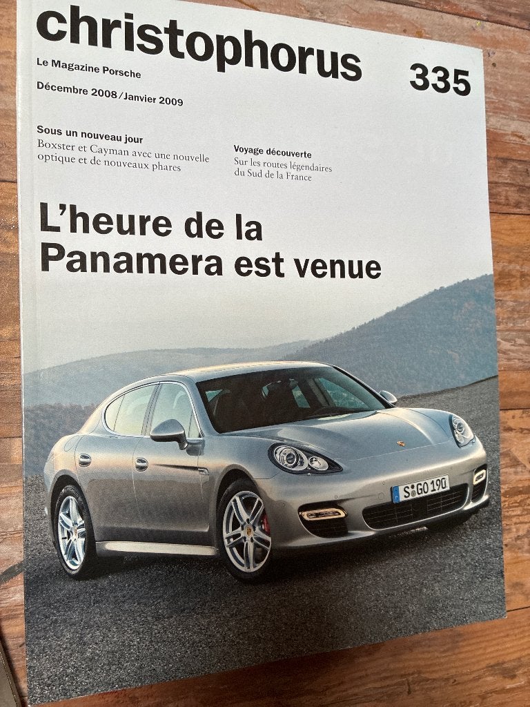 Tijdschriften porsche christophorus, Ophalen, Gelezen, Porsche