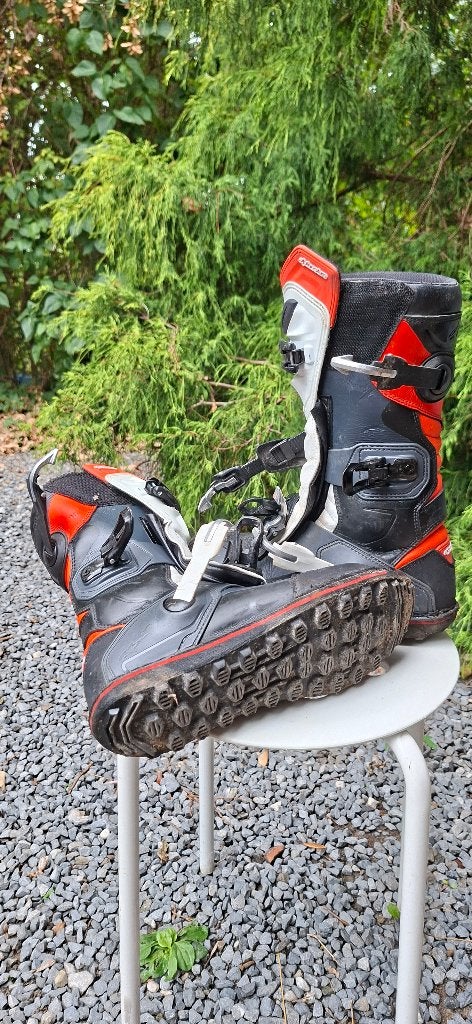 Bottes trial, Motos