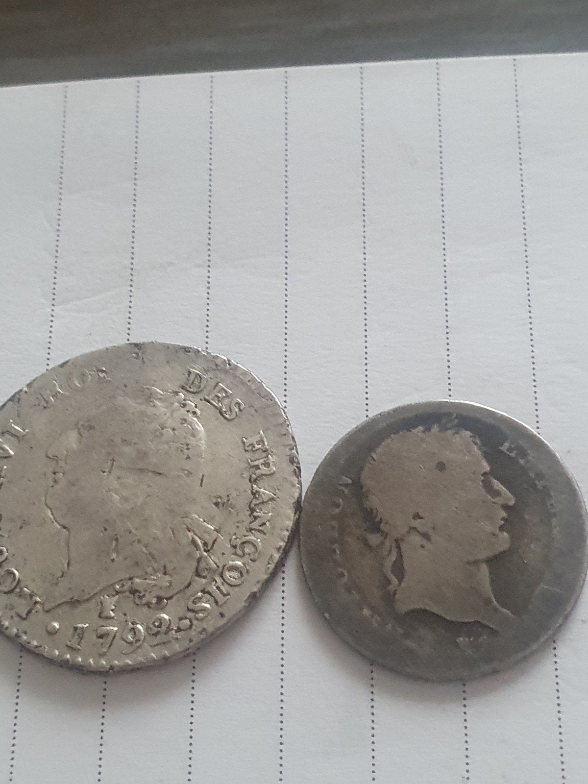 pièces d'argent, Enlèvement ou Envoi