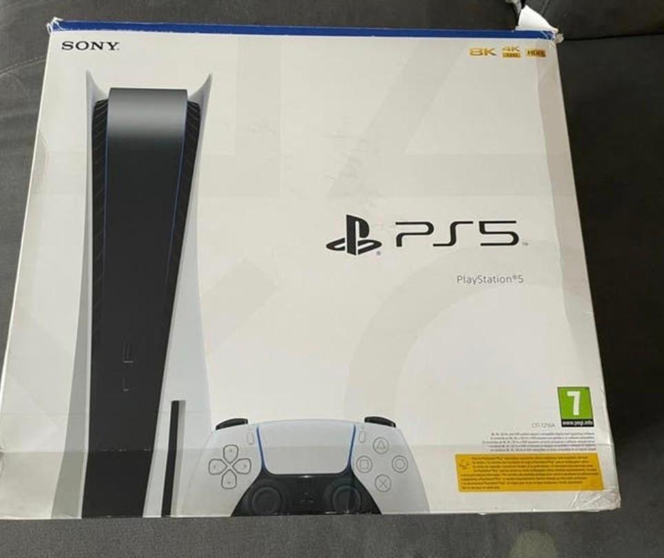 Playstation 5 console disc versie, Ophalen, Playstation 5