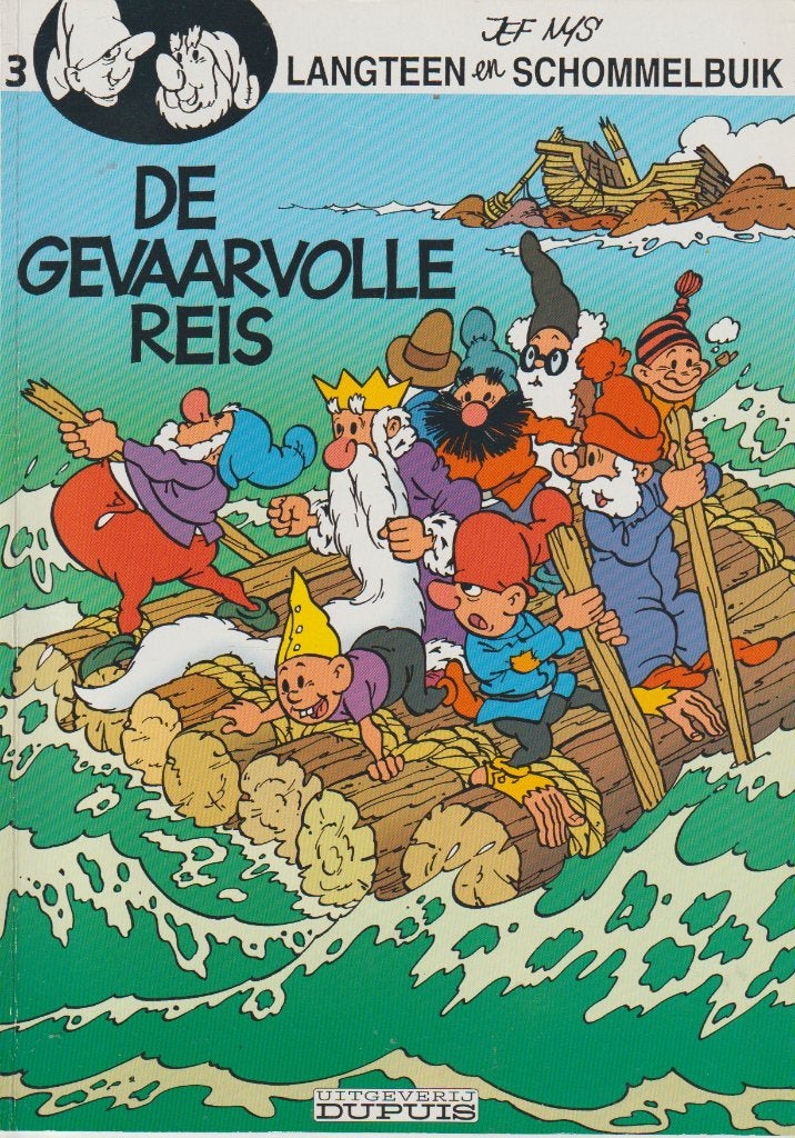 Strip - Langteen en Schommelbuik nr. 3 -De gevaarvolle reis., Verzenden
