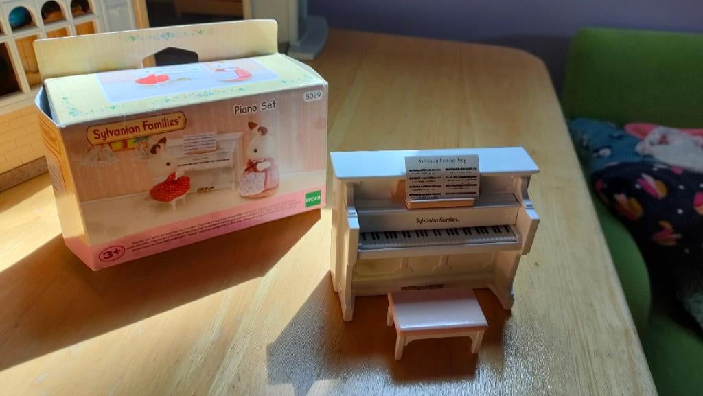 Sylvanian families piano set, Verzamelen, Ophalen of Verzenden, Zo goed als nieuw