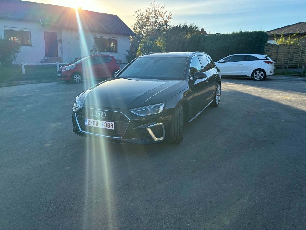 Audi A4 Avant S Line 35 TFSI S tronic 2024, Zwart, A4, Zwart, 120 kW