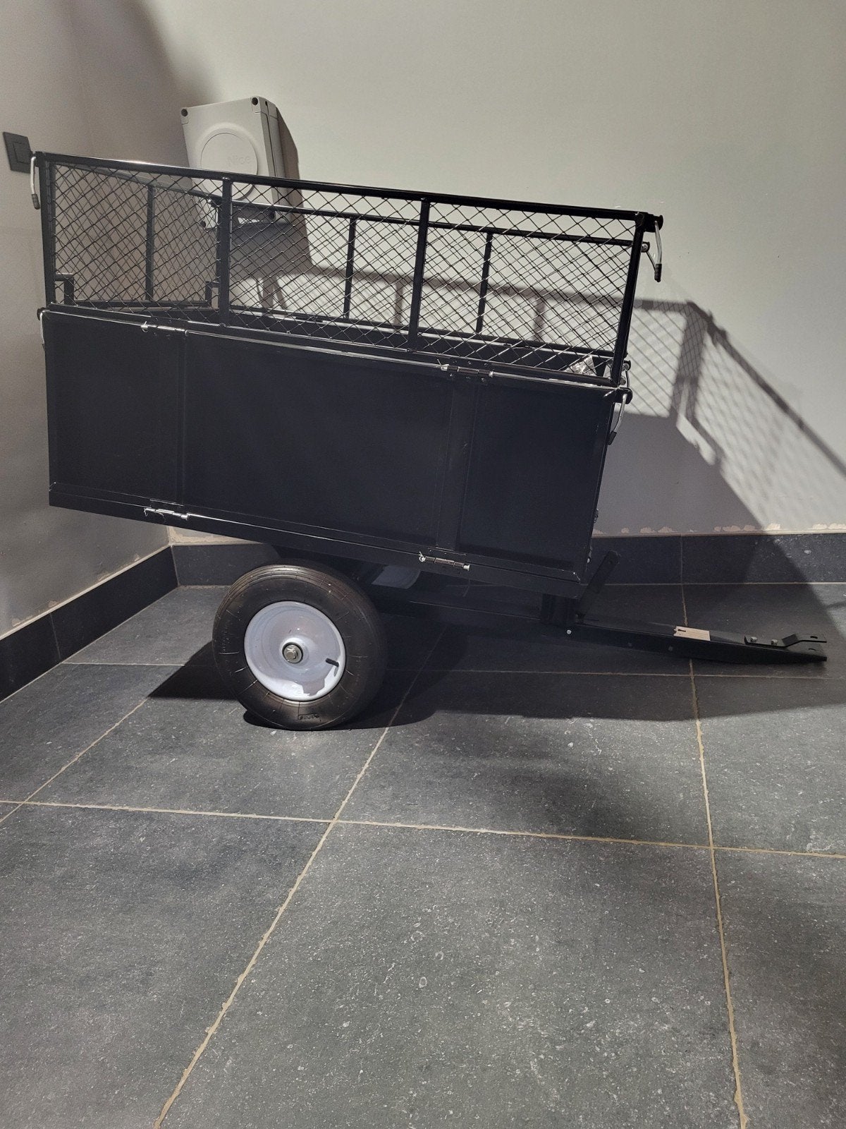 aanhangwagen, Ophalen