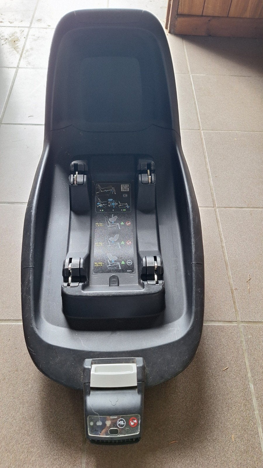 Isofix 2wayfix, Enlèvement