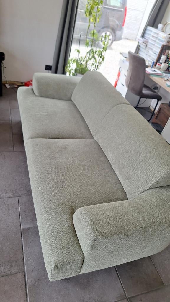 Groene zetel merk by fonq - sofa  - zitbank, Huis en Inrichting, Ophalen
