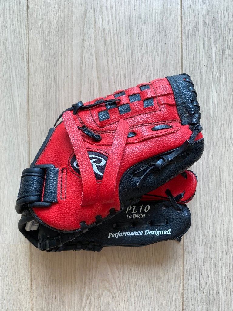 Honkbalhandschoen - Kinderen - Rawlings, Sport en Fitness, Honkbal en Softbal, Ophalen, Zo goed als nieuw, Honkbal, Handschoen