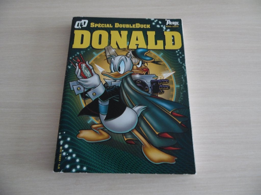 SPÉCIAL DOUBLE DUCK  DONALD  N° 5, Ophalen of Verzenden, Zo goed als nieuw, Eén stripboek, WALT DISNEY