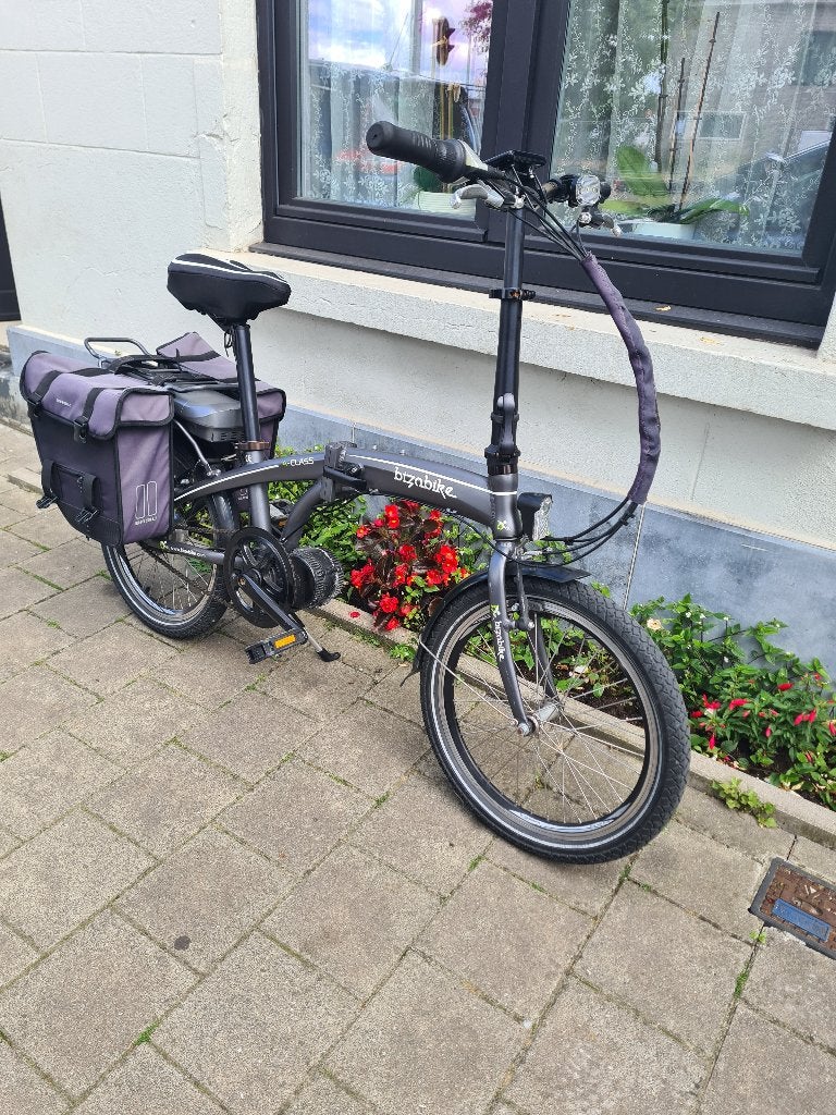 Elektrische Plooifiets, Gebruikt, Versnellingen, Schijfrem, 53 tot 57 cm