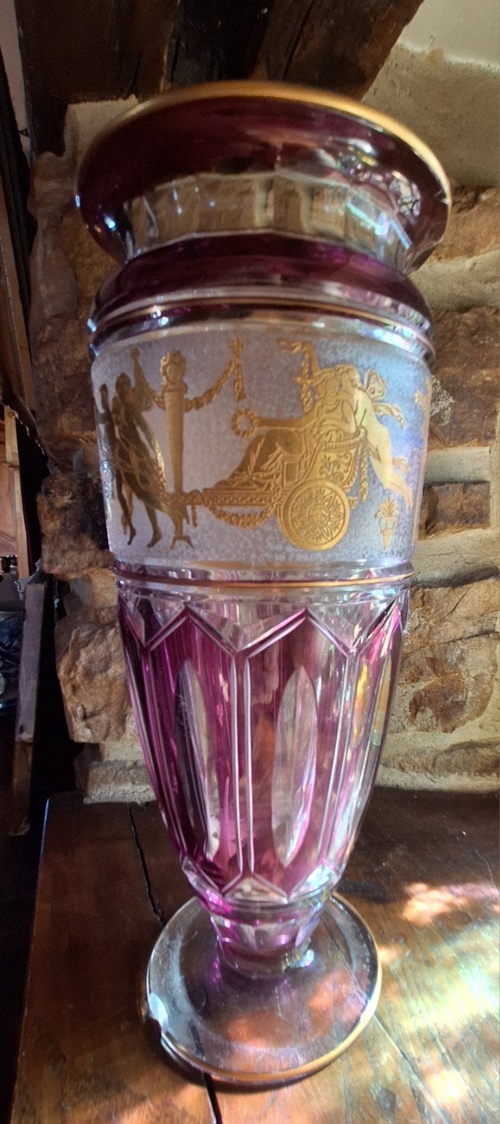 vase val st. lambert, Antiquités & Art, Enlèvement ou Envoi