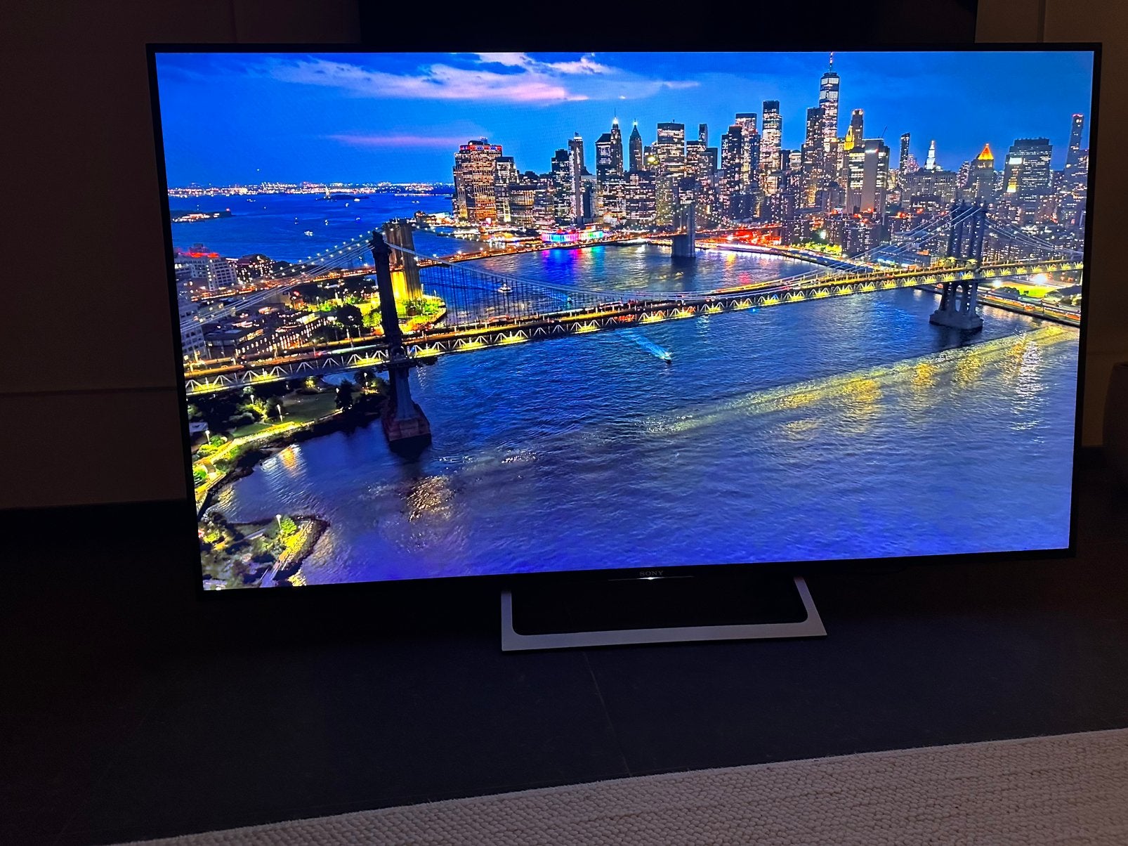 Sony 65 inch smart tv 4k ultra hd hdr10, Ophalen, Zo goed als nieuw, Sony, 4k (UHD)