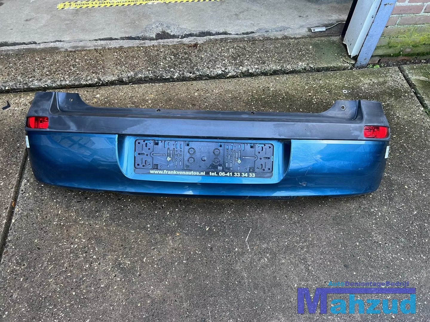 OPEL CORSA C Groen Z20M achterbumper 2000-2005, Gebruikt, Opel Automobile GmbH, Kontakt@opel-infoservice.de, Achter