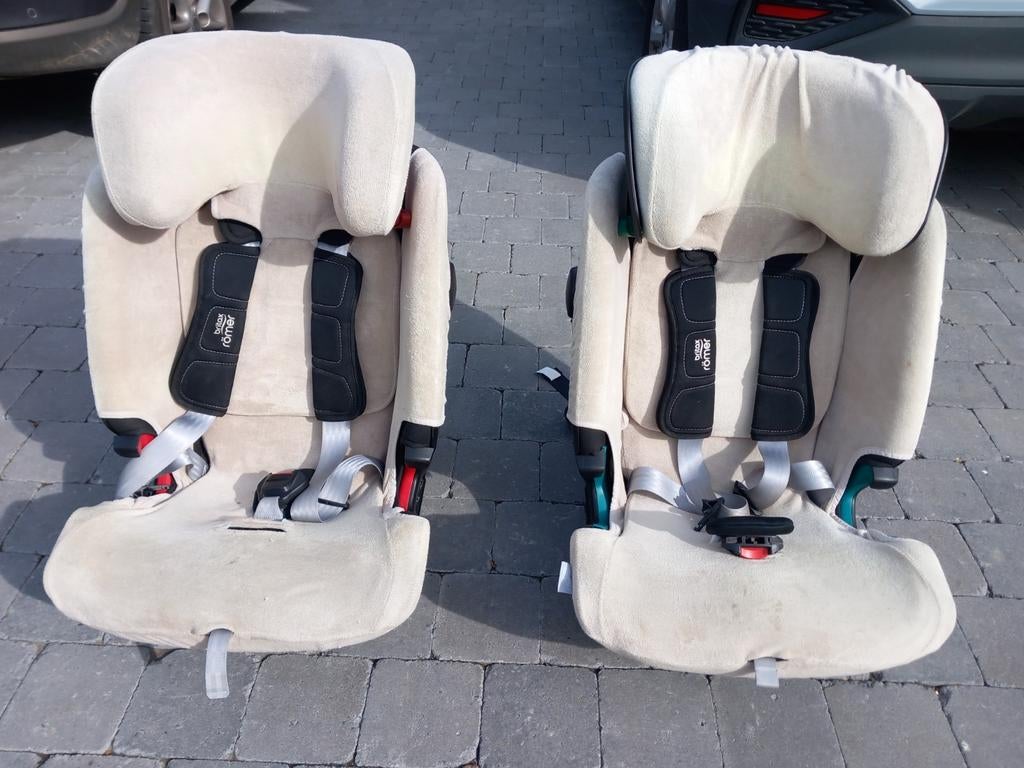 2 sièges auto britax romer isofix 1,5 ans jusqu'à 12 ans, Enlèvement, Romer, Isofix