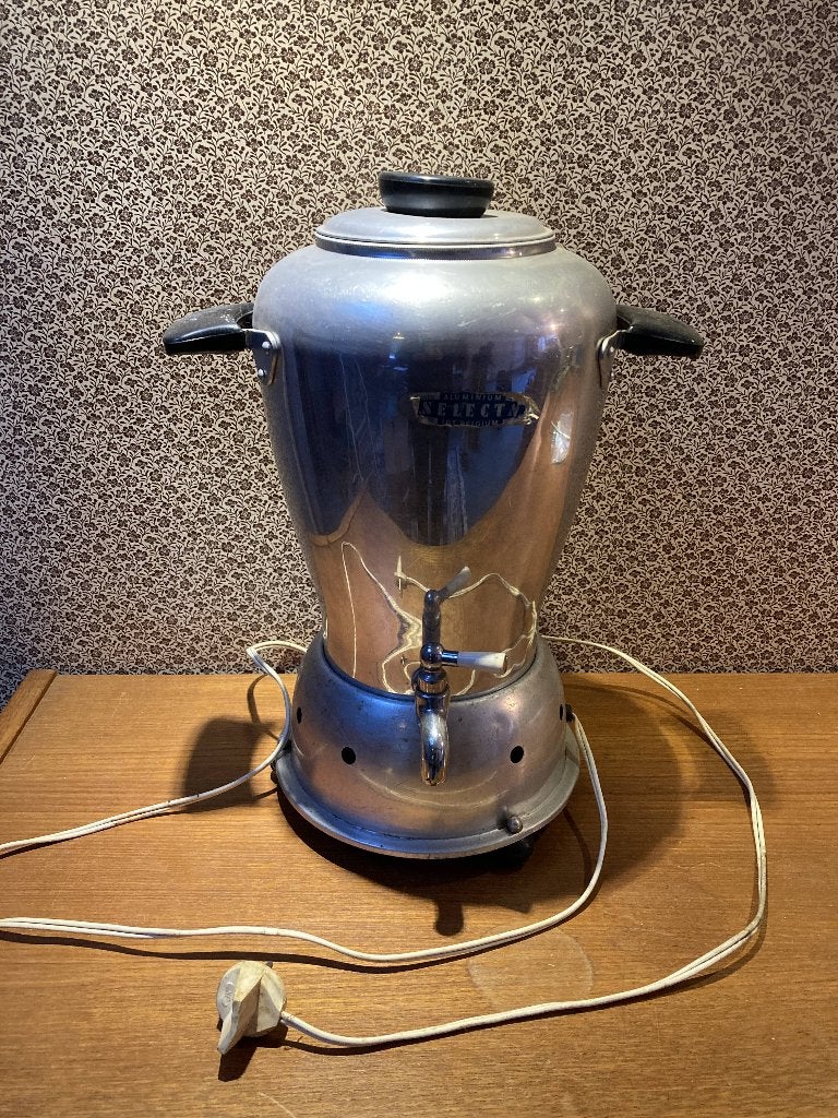 Samovar alumunium vintage, Enlèvement