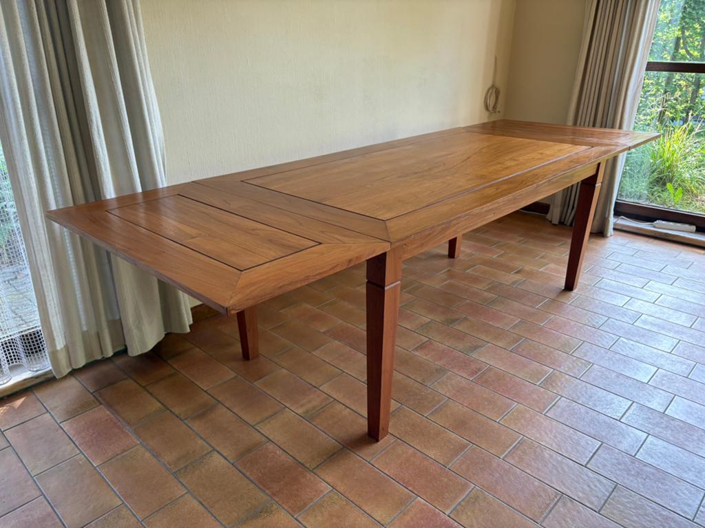 Grote eettafel van massief hout, Cerisier, Enlèvement, Utilisé, 50 à 100 cm