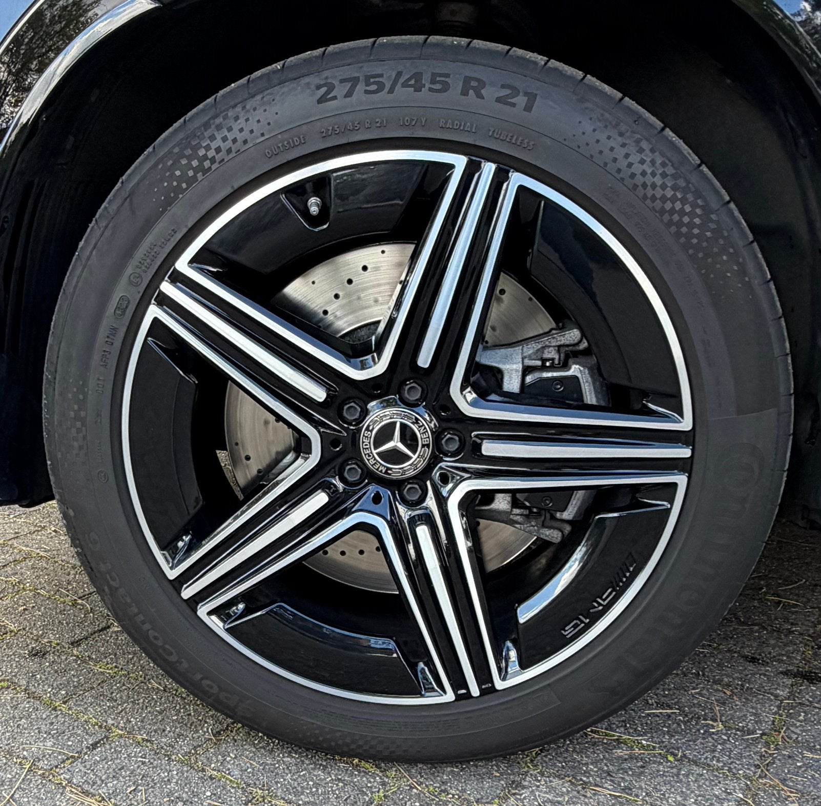 Mercedes AMG velgen 21 inch, Auto-onderdelen, Ophalen, 21 inch, Zomerbanden, Velg(en)