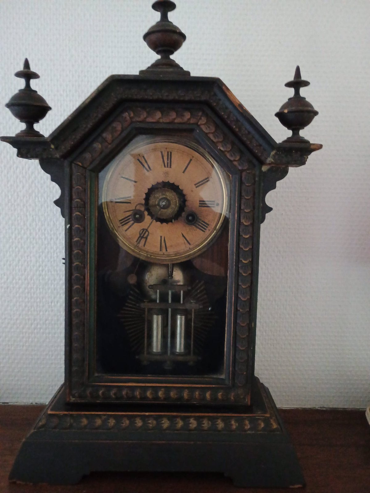 Horloge en bois, Enlèvement ou Envoi