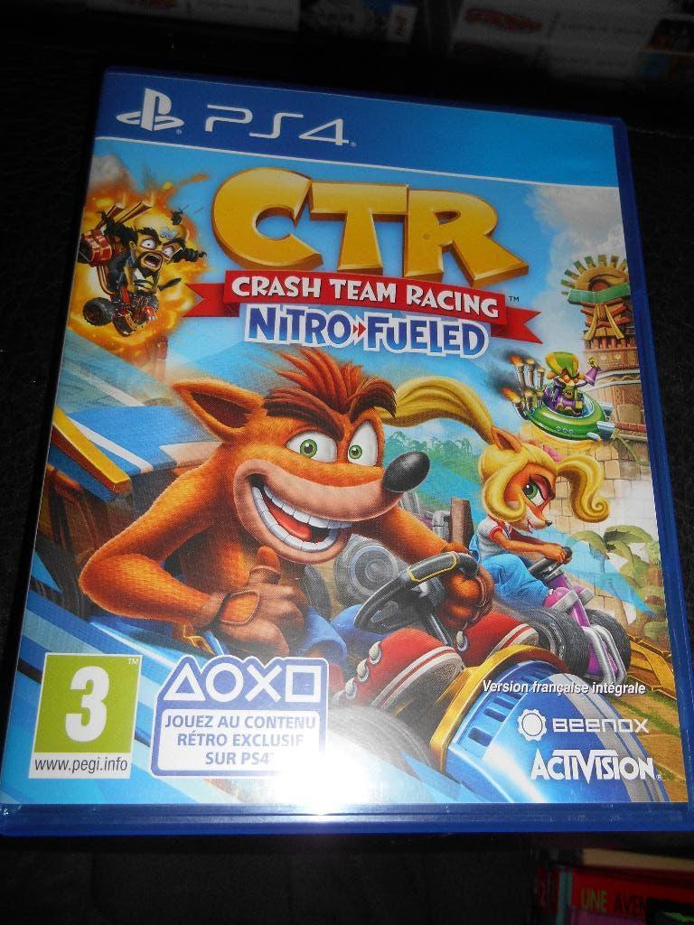 PS4 CTR crash Team Racing nitro Fueled, Enlèvement ou Envoi