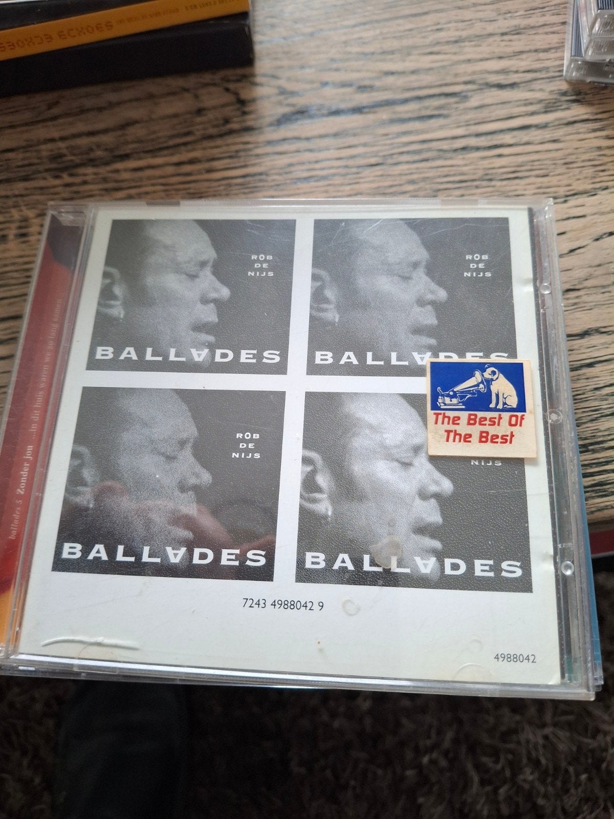 cd rob de nijs ballades, Ophalen of Verzenden