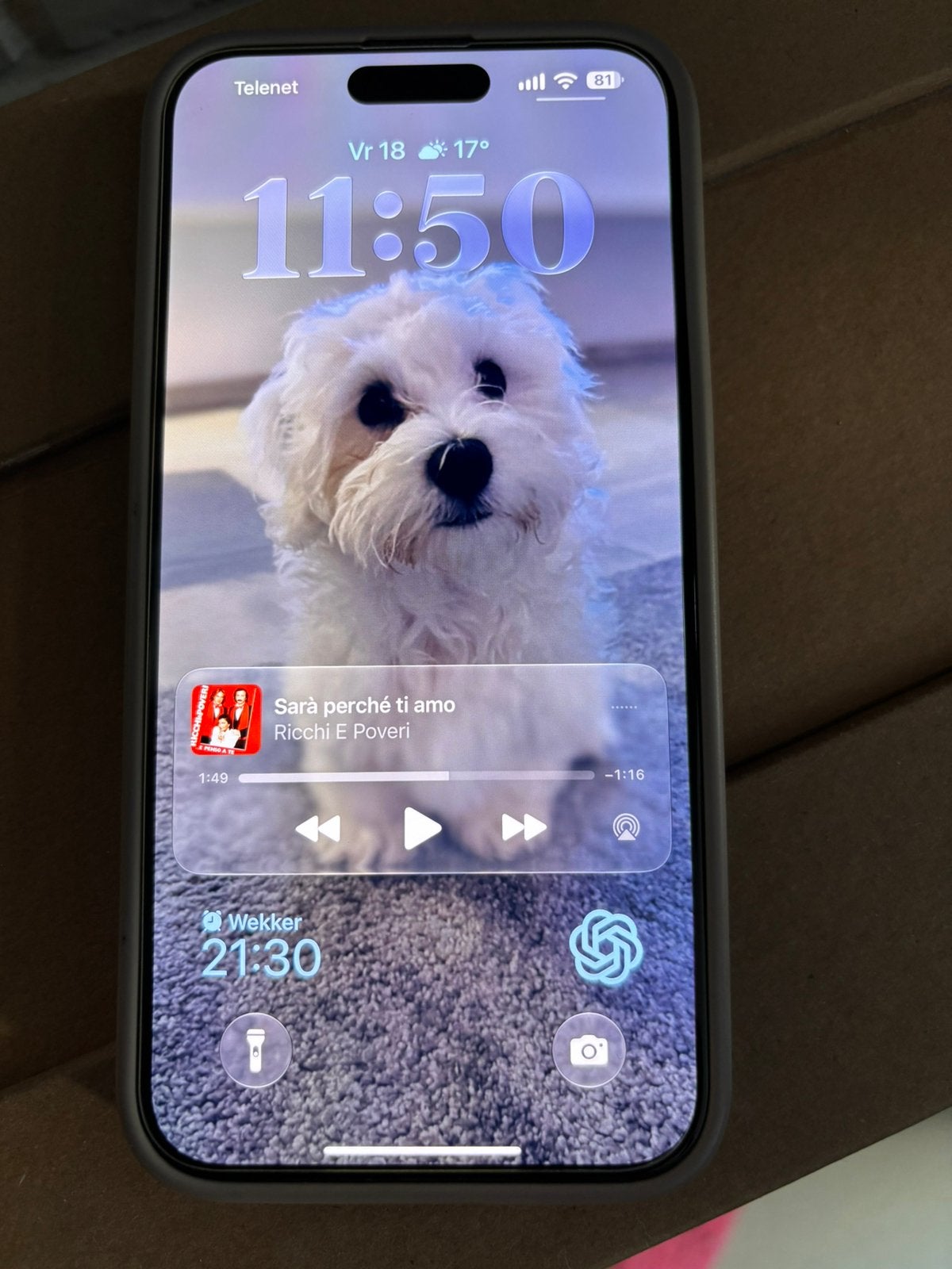 iPhone 15 Pro Max - 256 GB - zwart titanium, Telecommunicatie, 256 GB, Zwart, IPhone 15 Pro Max, Ophalen of Verzenden