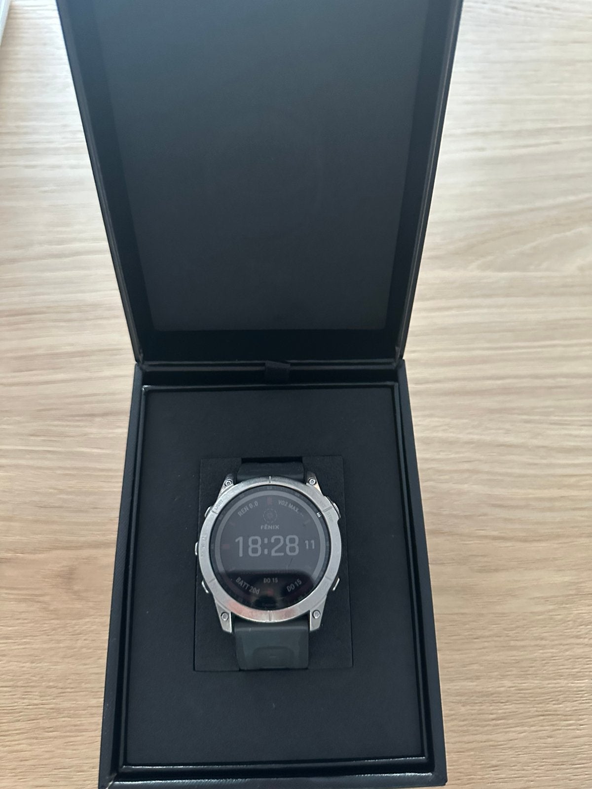 Garmin fēnix 7X Sapphire Solar Titanium, Ophalen, GPS, Zo goed als nieuw