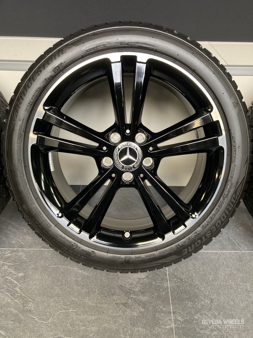 18” originele Mercedes A W177 B W247 velgen + winterbanden, 18 inch, Gebruikt, -, -