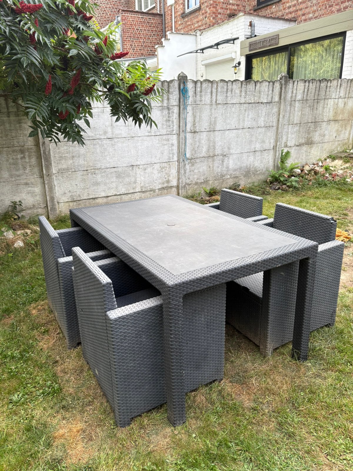 Ensemble de mobilier de jardin Allibert, Enlèvement, Utilisé