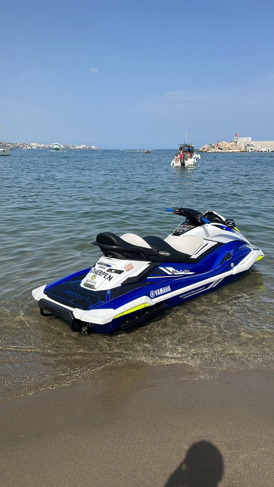 JETSKI YAMAHA FX 1800 HO MODEL 2021, Watersport en Boten, Ophalen, Gebruikt, Benzine, 200 pk of meer