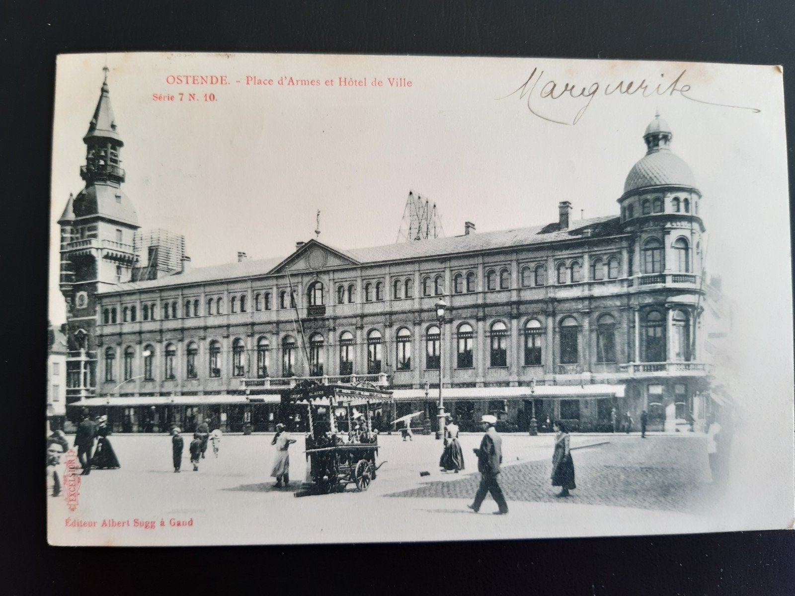 OOSTENDE OSTENDE hotel de ville STADHUIS WAPENPLEIN PLACE D, Enlèvement ou Envoi