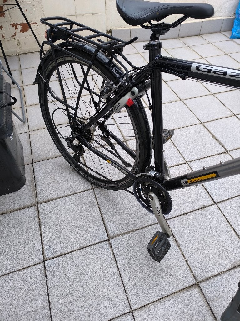 Fiets  gazelle  28 inch, Ophalen, Gebruikt, Velgrem, Versnellingen