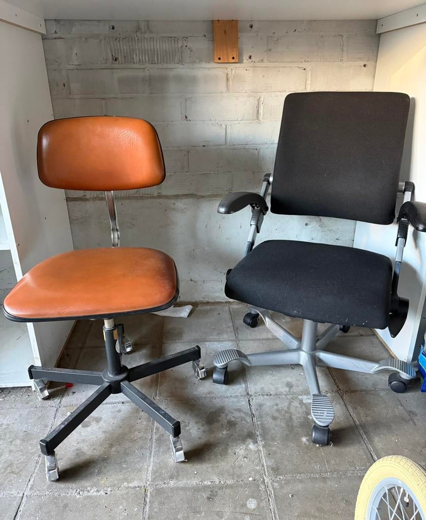 Bureaustoel(en) te koop, Ophalen, Zwart, Zo goed als nieuw, Bureaustoel