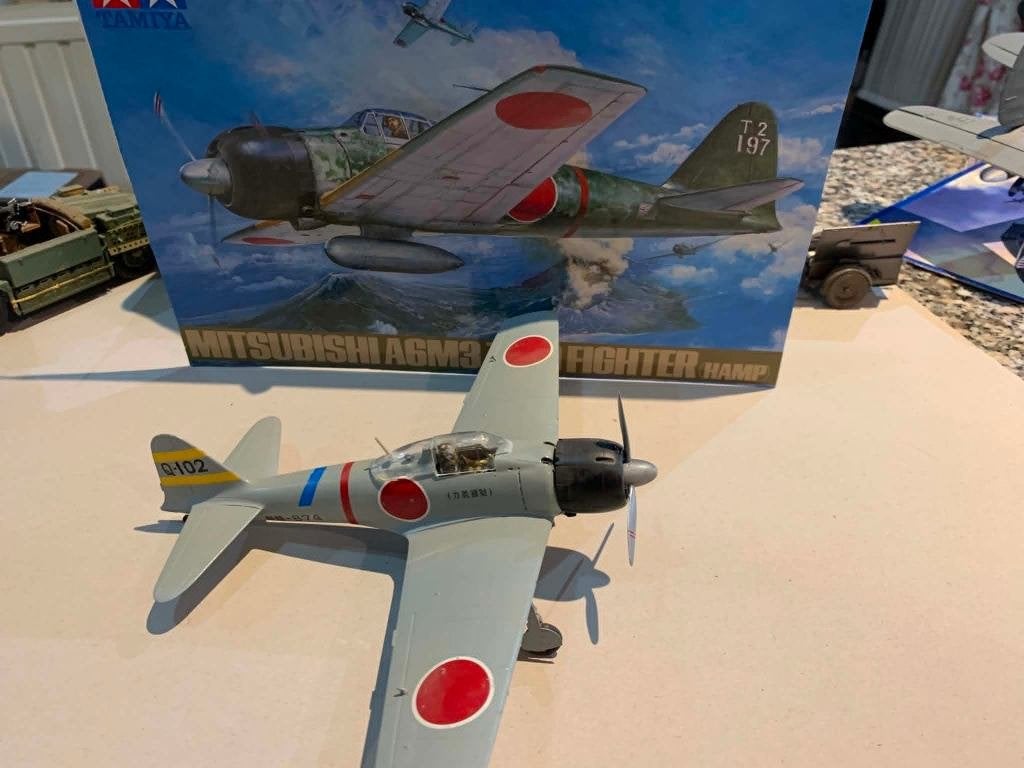 Maquette Chasseur Japonais Mitsubishi A6M3 "Hamp"Tamiya 1/48, Comme neuf, Enlèvement, Avion, Plus grand que 1:72