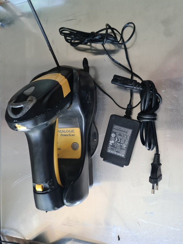 Datalogic Powerscan M8300 barcode lezer +BC8060, Computers en Software, Ophalen of Verzenden, Gebruikt, Barcodescanner, Datalogic