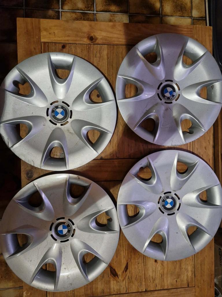 Lot de 4 enjoliveurs bmw 16 pouces, Enlèvement ou Envoi