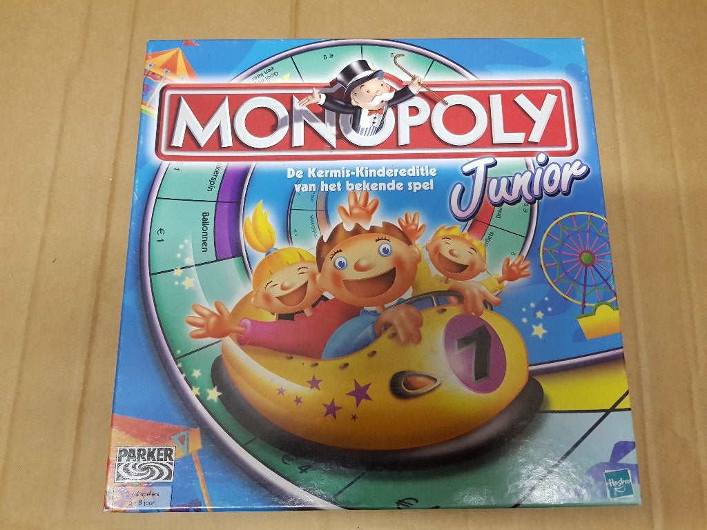 Gezelschapsspel "Monopoly Junior", Enlèvement ou Envoi, Comme neuf, Parker