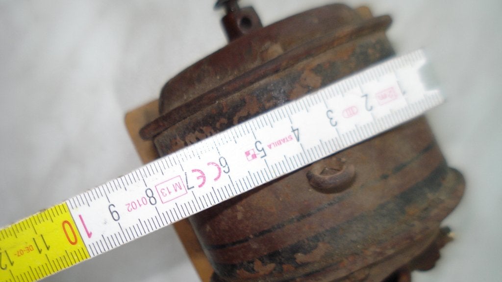 antieke electro motor, Ophalen