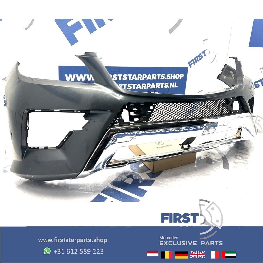W166 ML AMG Voorbumper Mercedes M KLASSE 2011-2015 BUMPER ZW, Auto-onderdelen, Gebruikt, -, Voor, Ophalen of Verzenden