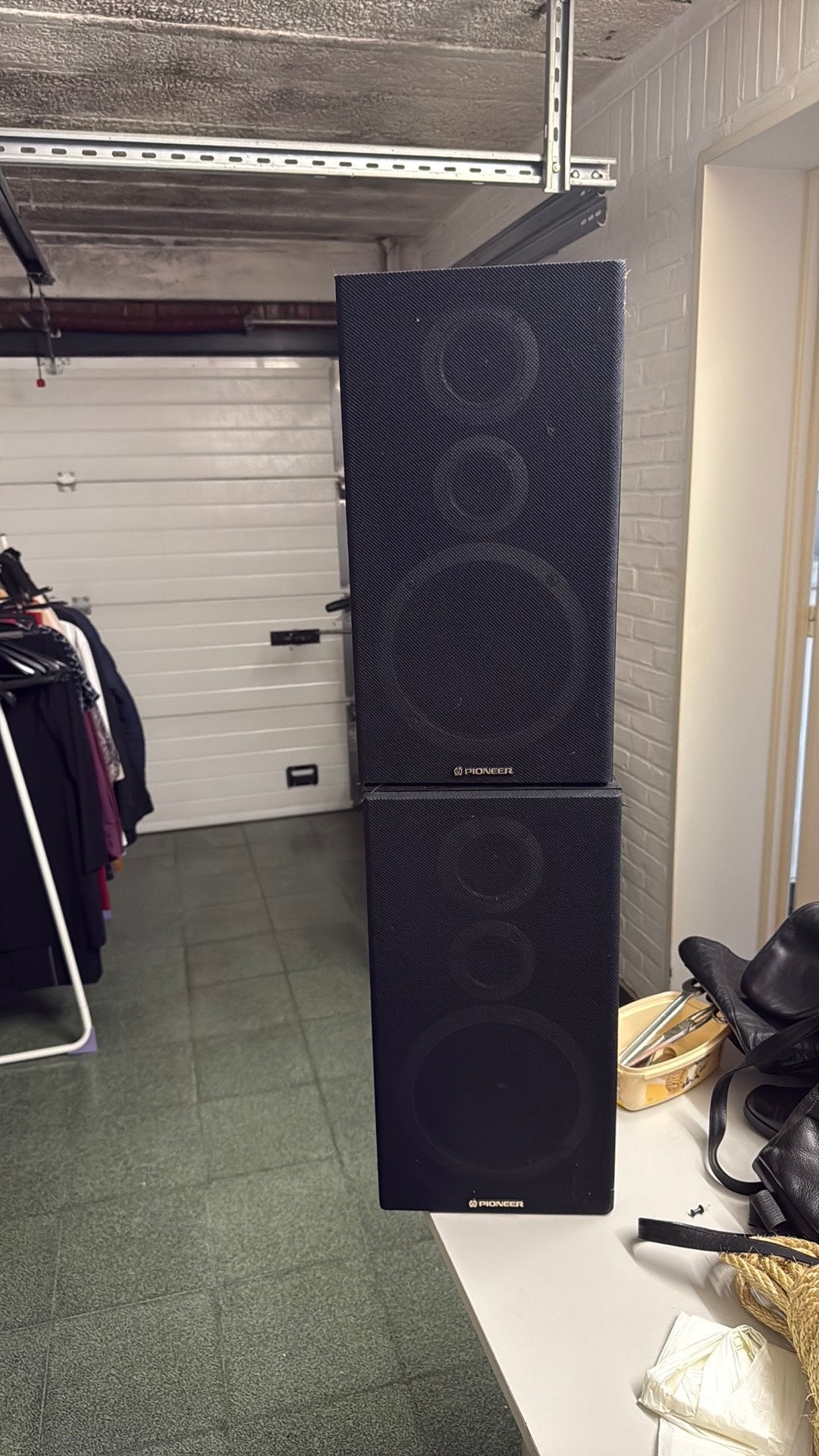 Speakers pioneer 100W, TV, Hi-fi & Vidéo, Enlèvement, Utilisé, Pioneer