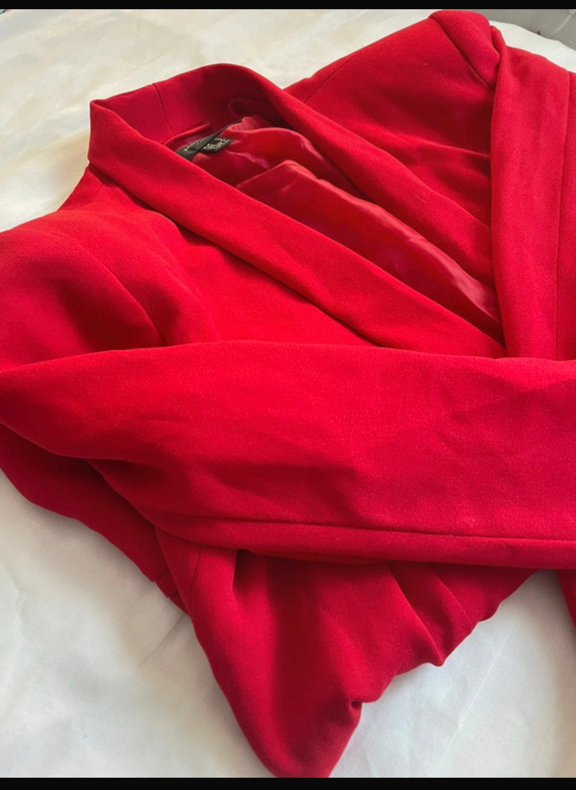 Rode blazer - Mango - Maat - S, XS!, Kleding | Dames, Verzenden, Zo goed als nieuw, Lange mouw, Maat 36 (S)
