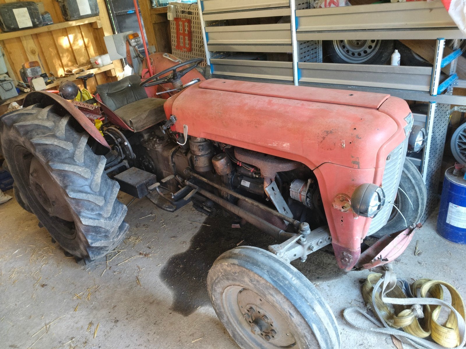 Massey Ferguson 35 (835DS), Ophalen, Massey Ferguson