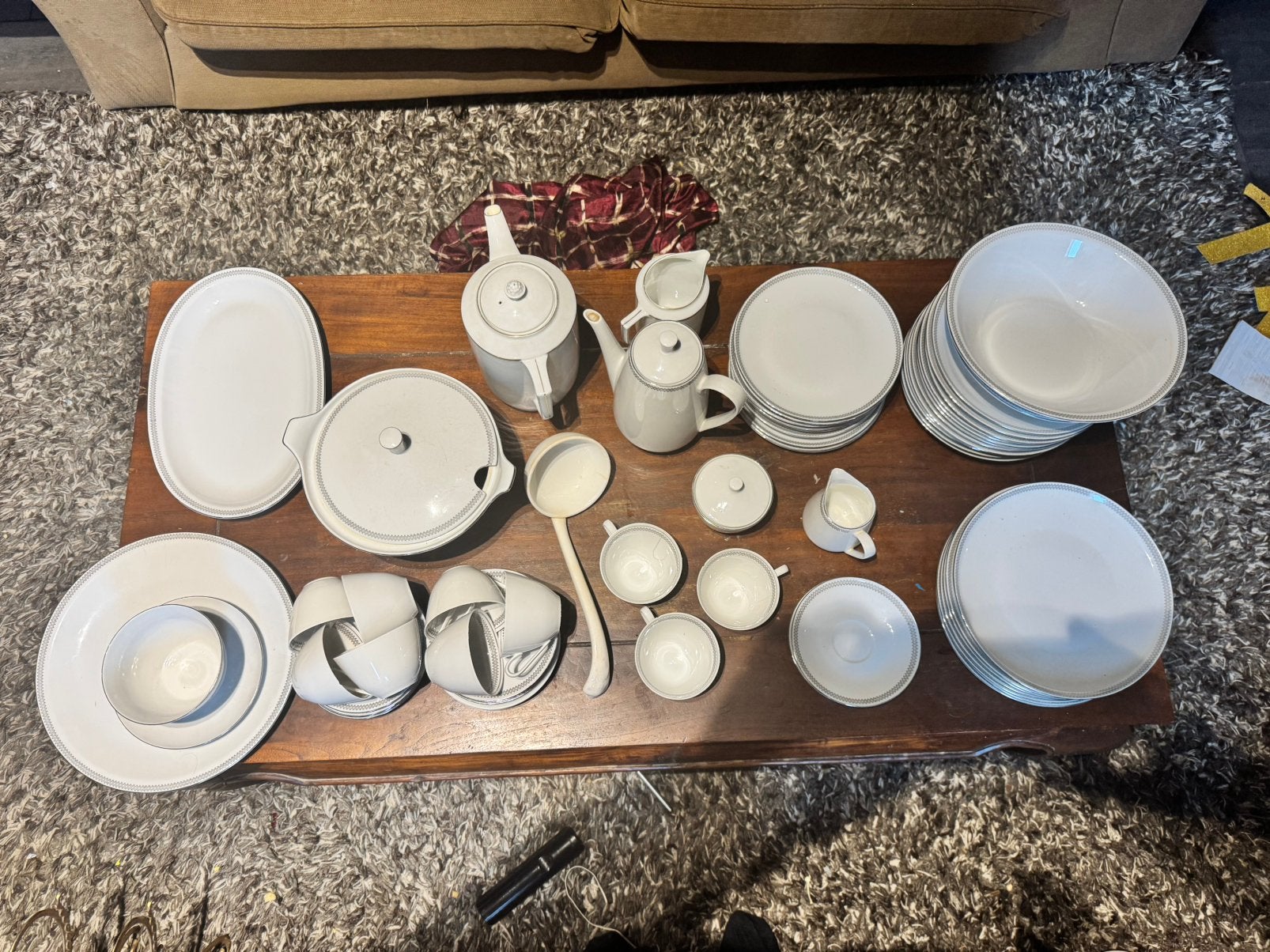 Vintage CP Colditz servies nr. 37 – ca. 45-delig – Duitsland, Ophalen