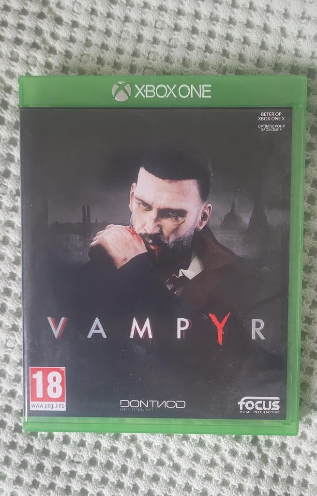 Vampyr, Consoles de jeu & Jeux vidéo, Jeux | Xbox One, Enlèvement ou Envoi, 1 joueur, À partir de 18 ans, Aventure et Action