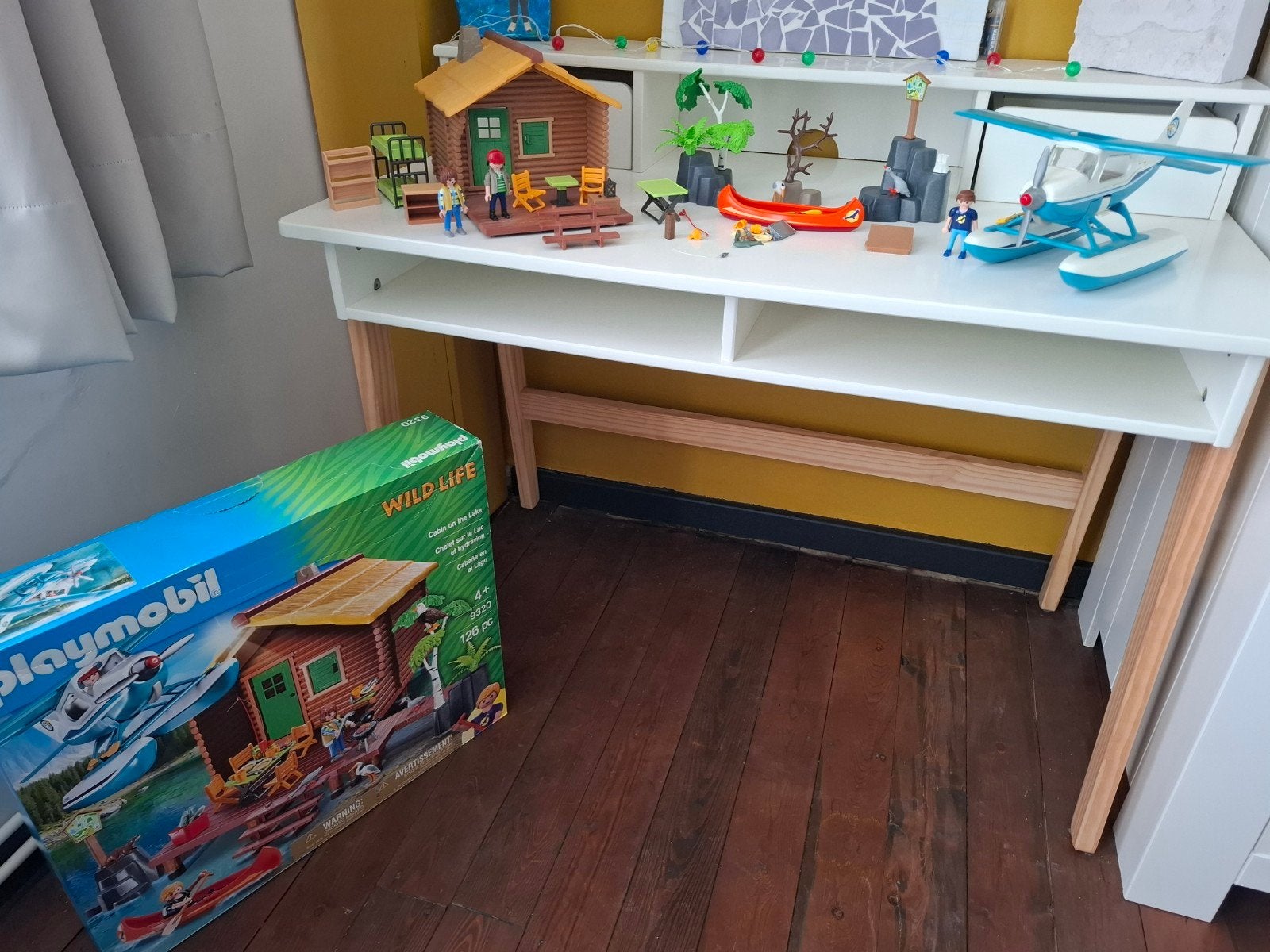 Playmobil lot, Enlèvement