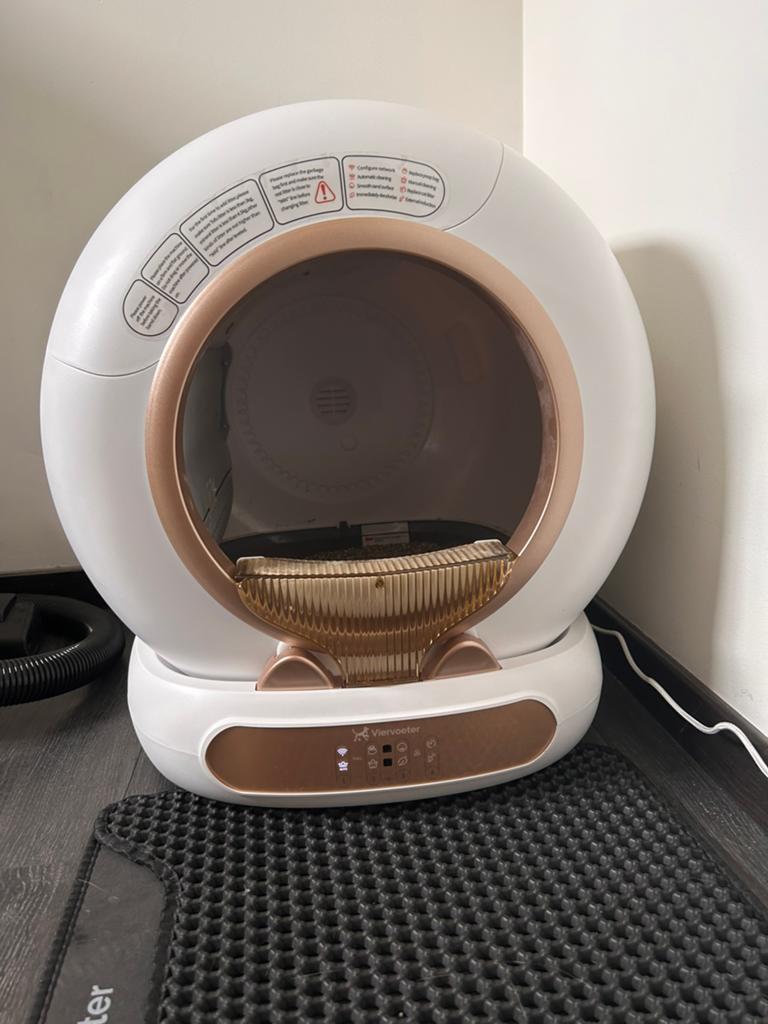 Automatische kattenbak Viervoeter, Enlèvement, Autonettoyant, Comme neuf