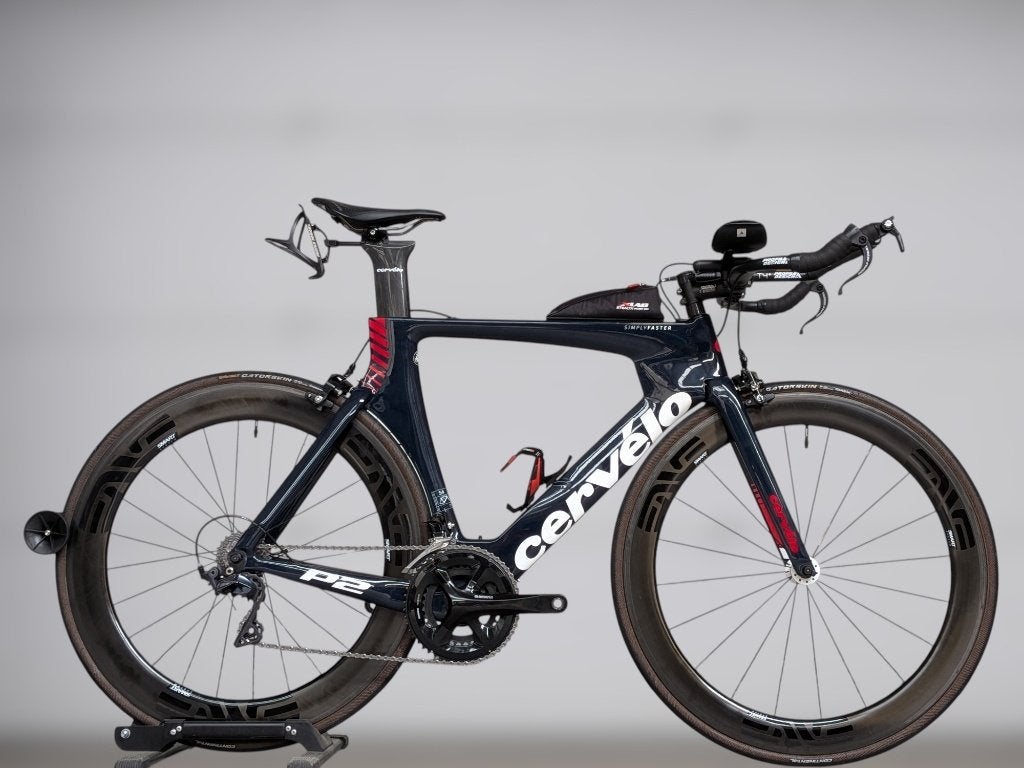 Cervélo P2 tijdritfiets, Enlèvement, Utilisé