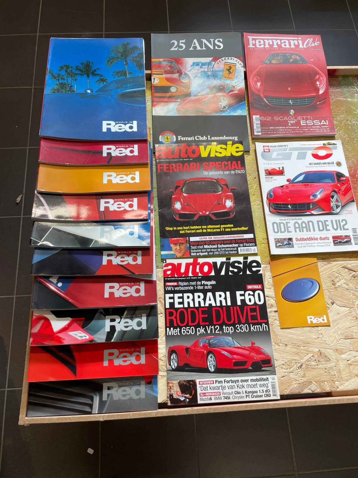 Ferrari tijdschriften, Livres, Autos | Livres, Enlèvement, Comme neuf, Ferrari