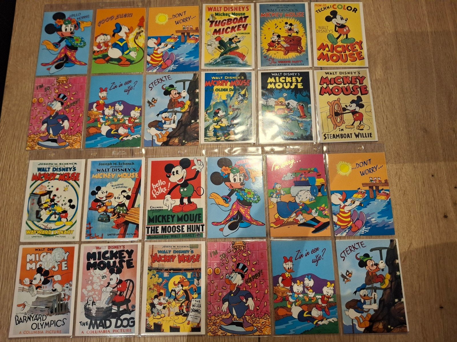 Lot Disney kaarten, Verzamelen, Ophalen