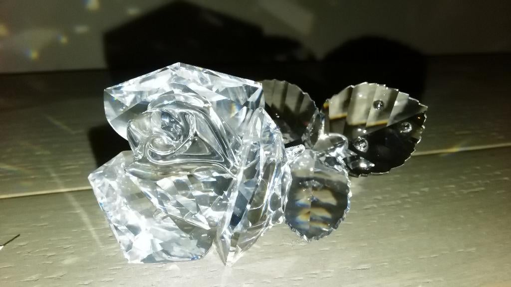 Swarovski roos, Verzamelen, Ophalen, Zo goed als nieuw, Figuurtje