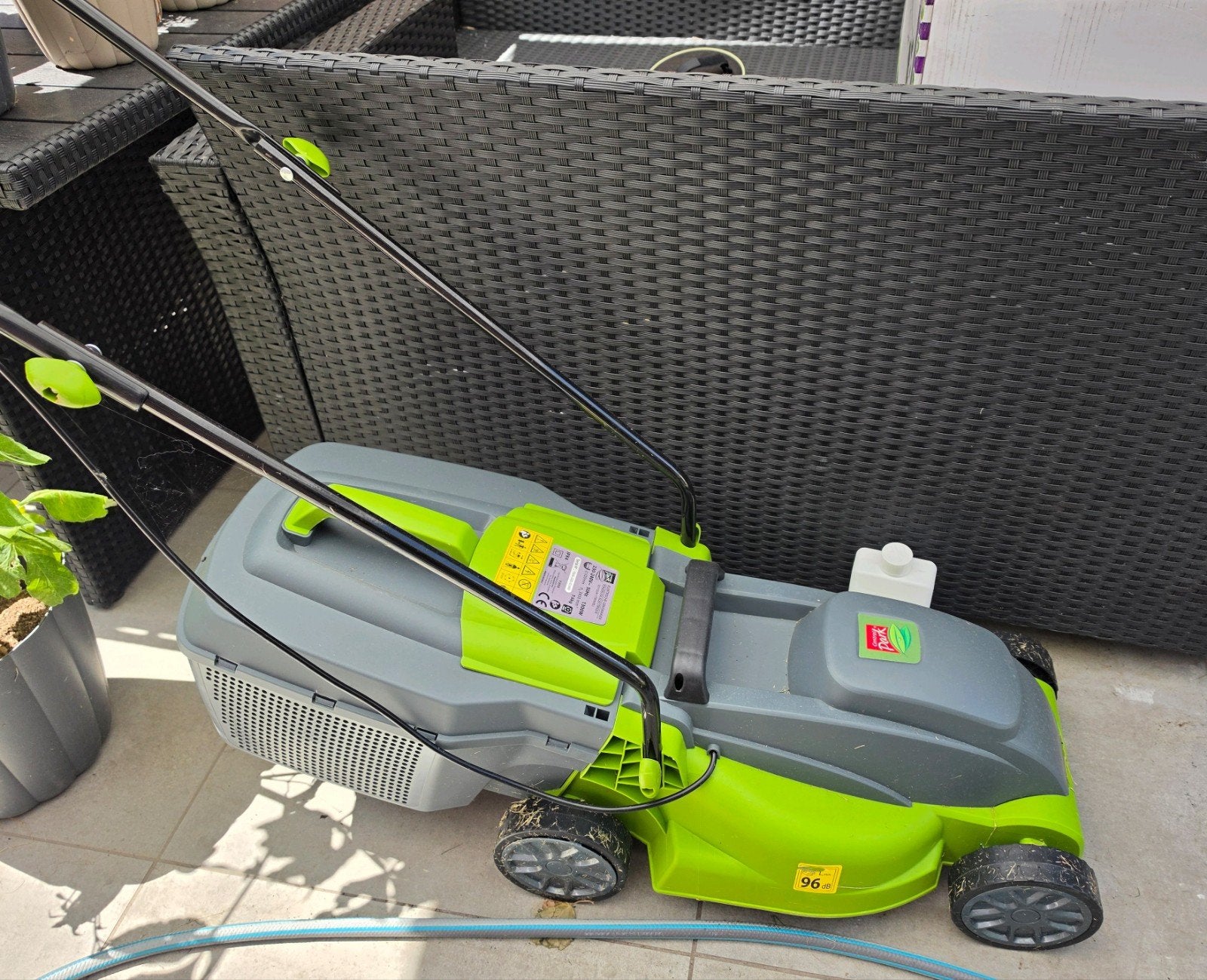 Grasmaaier + trimmer Central Park nieuw, Tuin en Terras, Ophalen